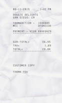 receipts can be made with our receipt maker for any business in the world